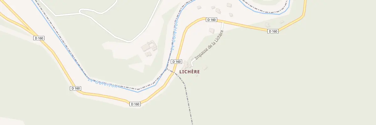 Plan du 136A Imp de la Lichere à Cendras