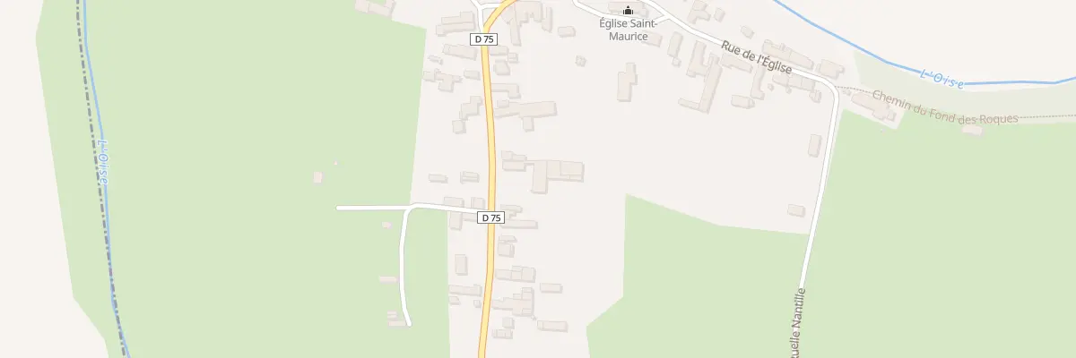 Plan du 13 Rue Jean Richepin à Ohis