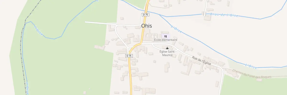 Plan du 4 Rue de l’Eglise à Ohis