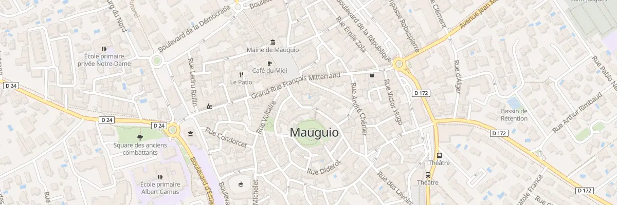 Plan du 55 Rue de la Motte à Mauguio
