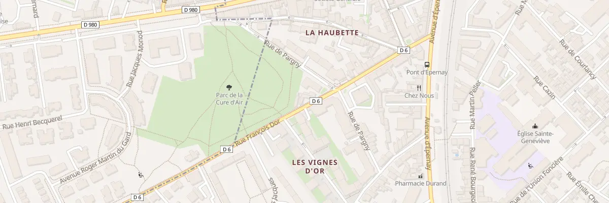 Plan du 30 Rue François Dor à Reims