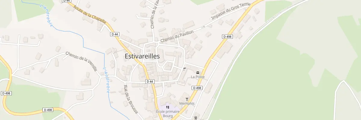 Plan du 4 Imp du Prieuré à Estivareilles