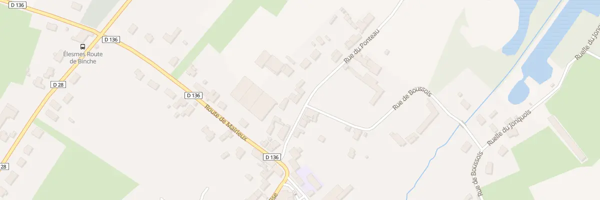 Plan du 9 Rue du Ponteau à Élesmes