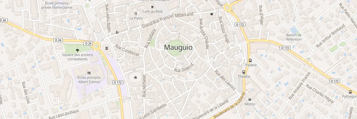 Plan du 28 Rue Montesquieu à Mauguio