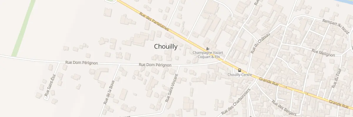 Plan du 6 Rue Dom Perignon à Chouilly