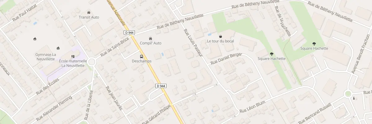 Plan du 76B Rue Louis Pasteur Neuv à Reims