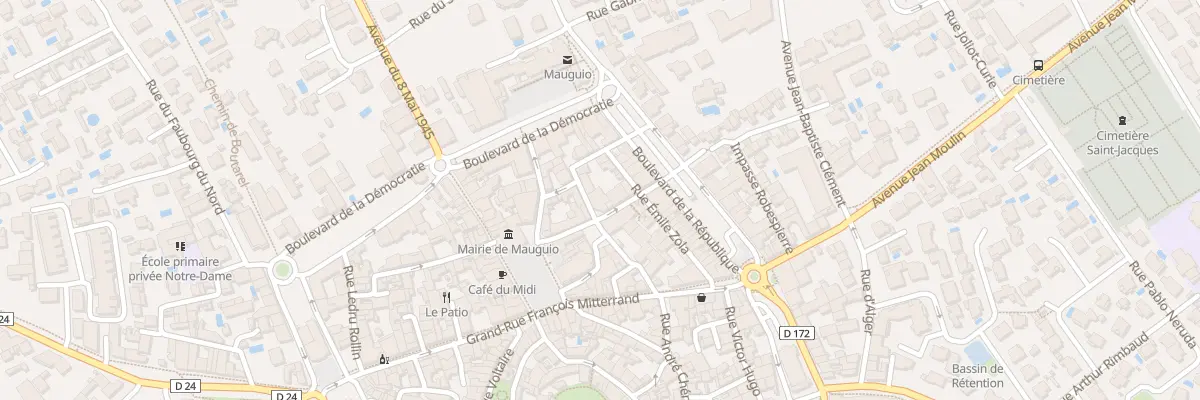 Plan du 92 Rue Pasteur à Mauguio