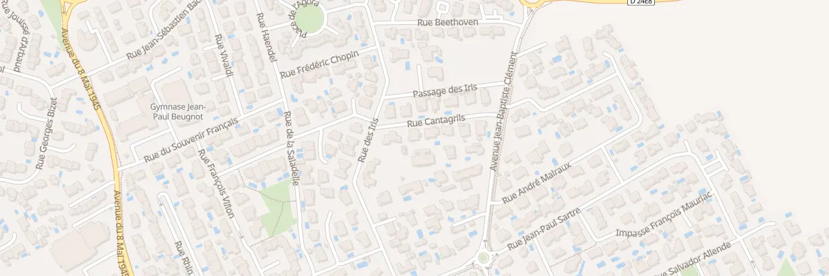 Plan du 99 Rue Cantagrils à Mauguio