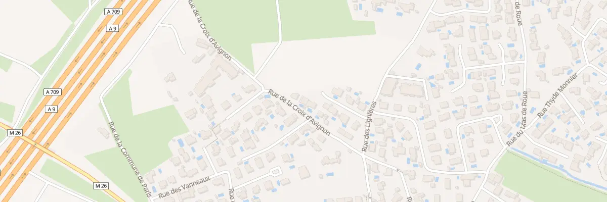 Plan du 11 Imp des Chenes à Baillargues