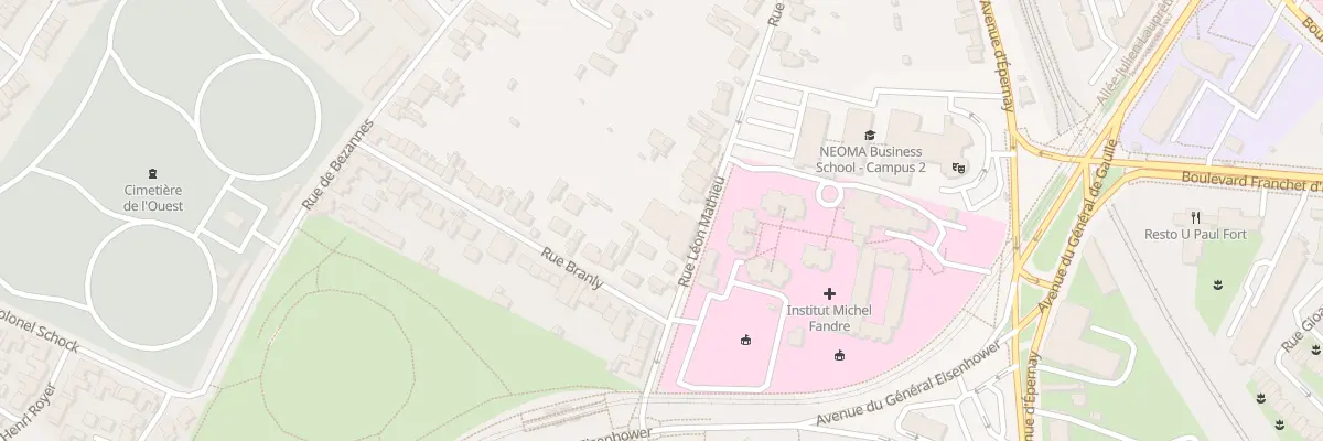 Plan du 46 Rue Léon Mathieu à Reims