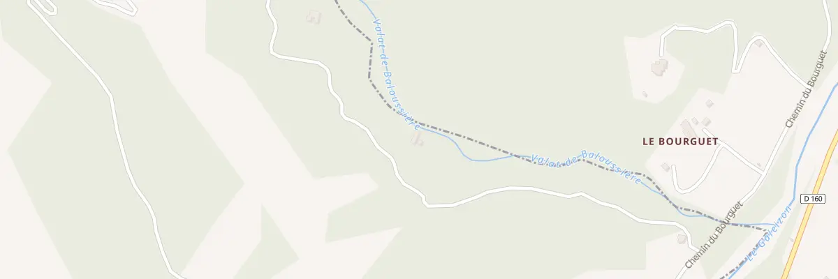 Plan du 5044 Les Jourguieres à Soustelle