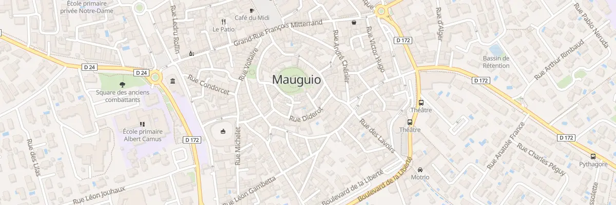 Plan du 48 Rue Baudin à Mauguio