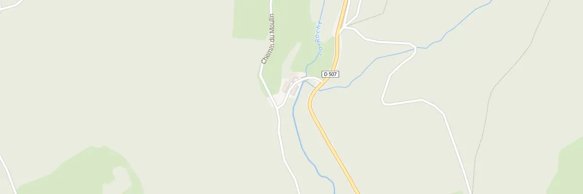 Plan du 7 Che du Moulin à Larochemillay