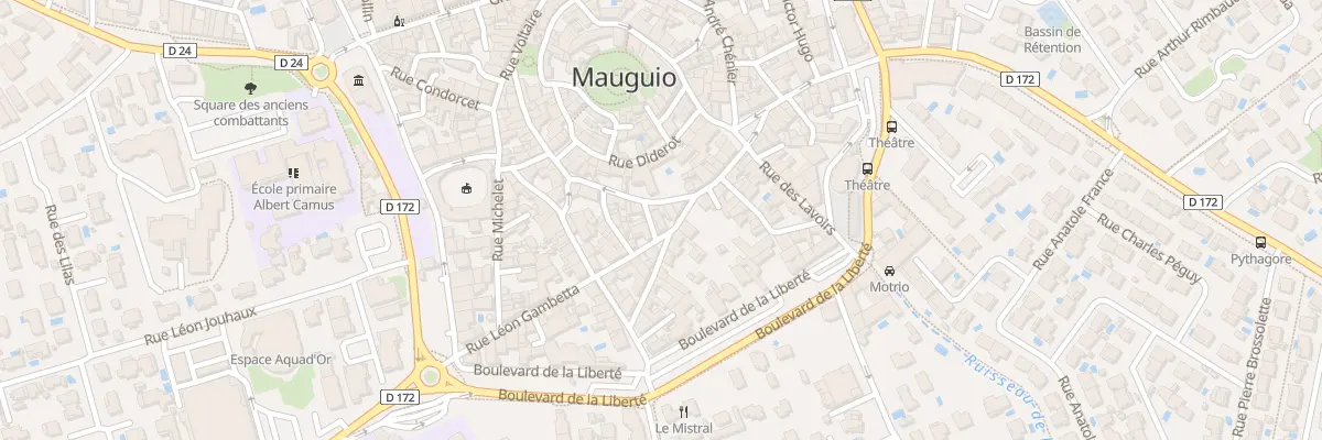 Plan du 86 Rue Gambetta à Mauguio