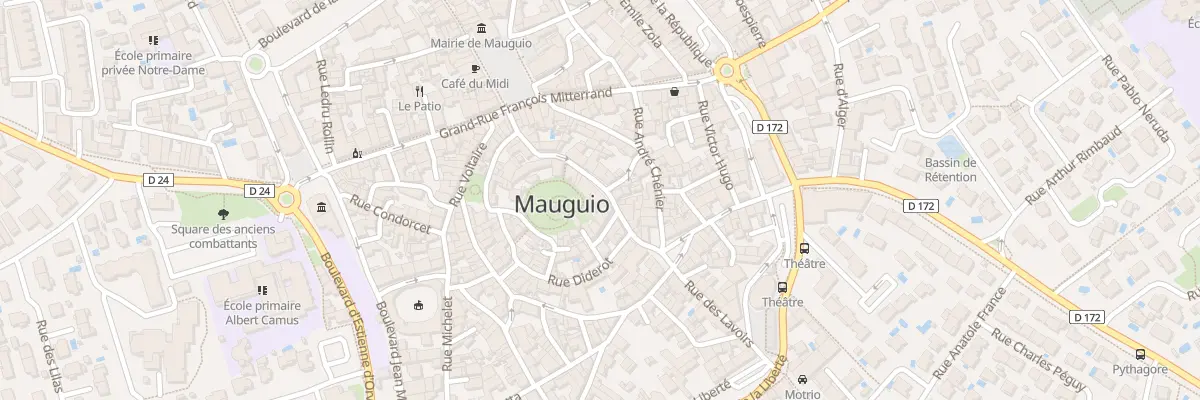 Plan du 20 Rue de la Motte à Mauguio