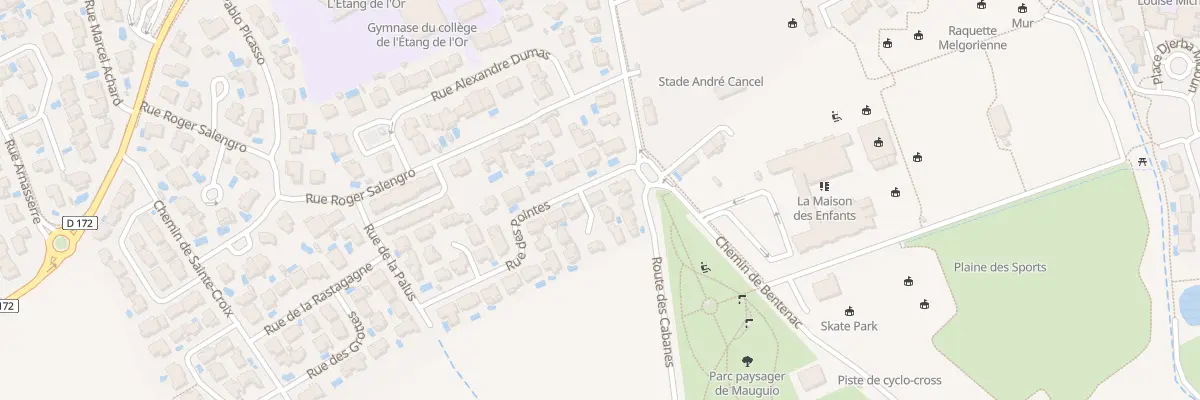 Plan du 35 Rue des Pointes à Mauguio