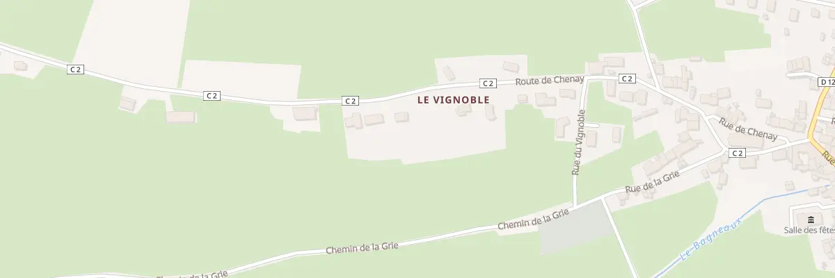 Plan du 5444 Le Vignoble à Melay