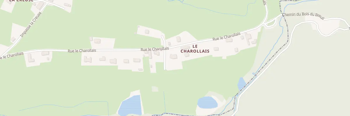 Plan du 5196 Les Charollais à Curdin