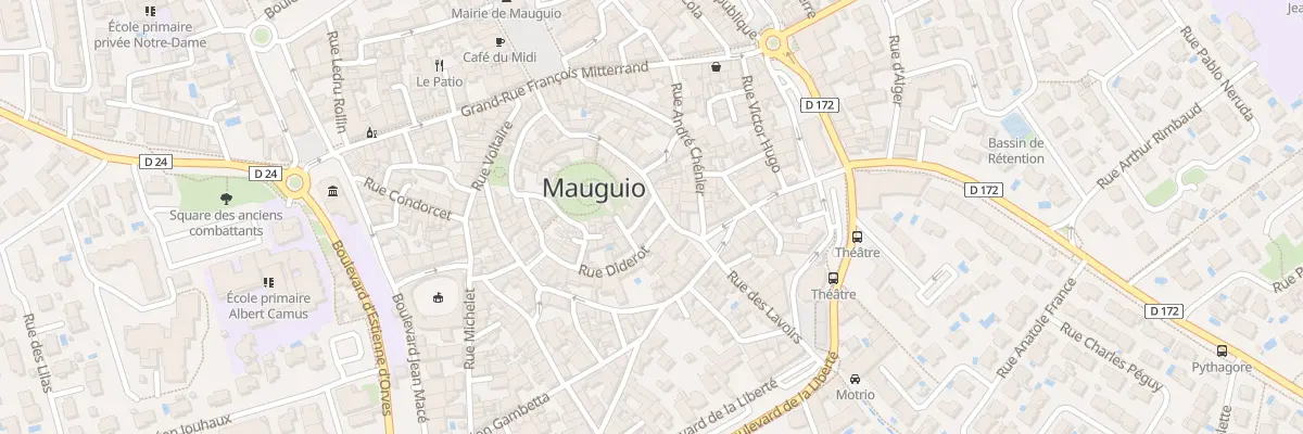 Plan du 142 Rue de la Motte à Mauguio