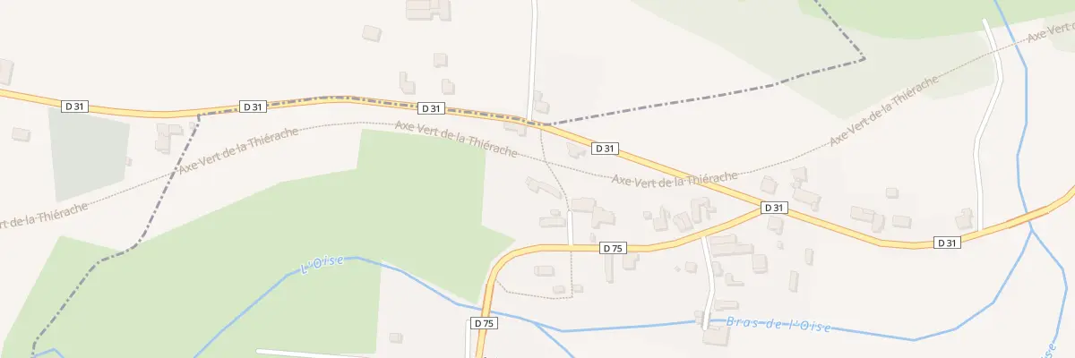 Plan du 5 Rue de Fougères à Ohis