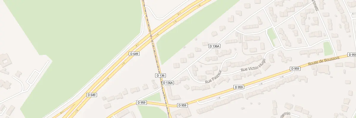 Plan du 75 Rue du Maréchal Delattre à Assevent