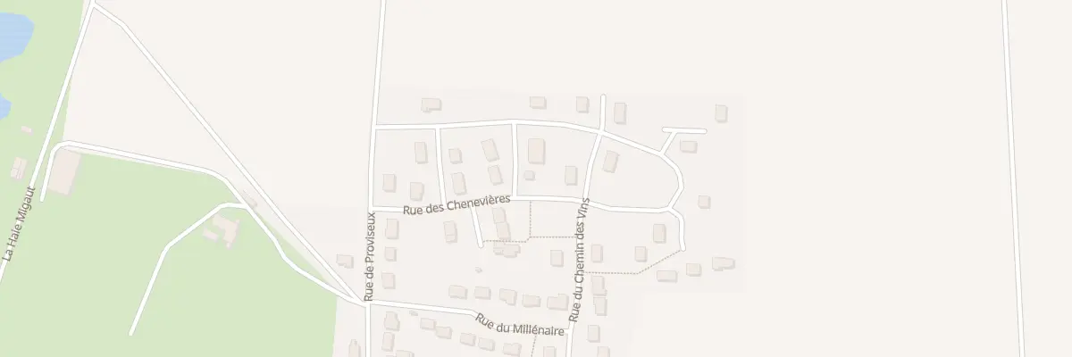 Plan du 2 Rue du Champs Peras à Villeneuve-sur-Aisne