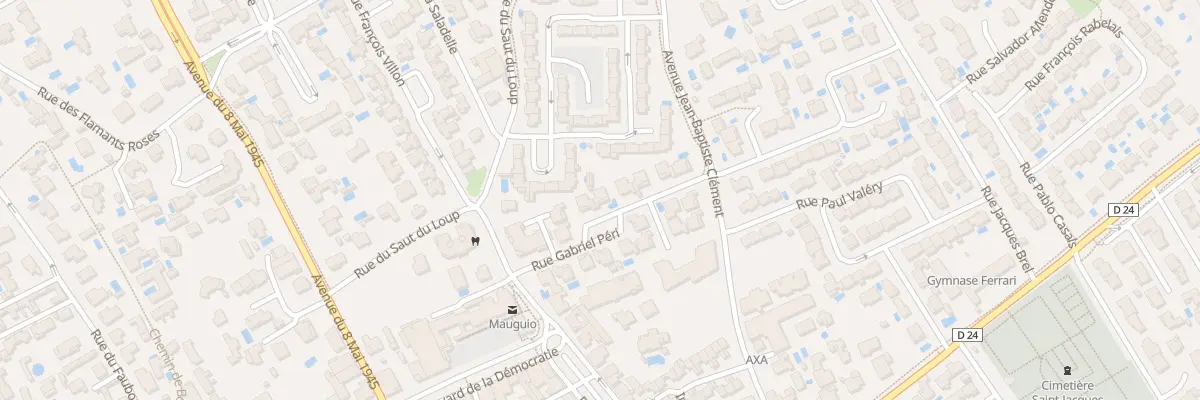 Plan du 75 Rue Gabriel Peri à Mauguio