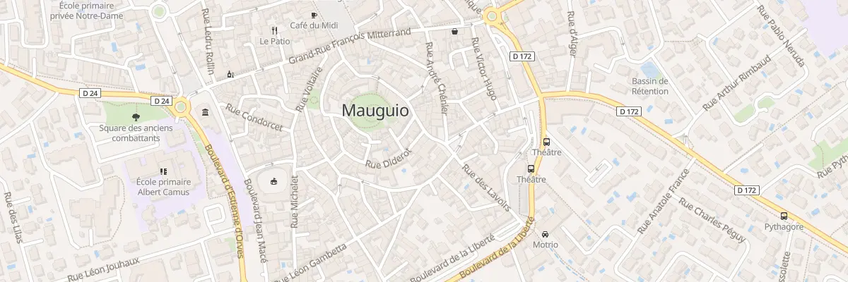 Plan du 162 Rue de la Motte à Mauguio