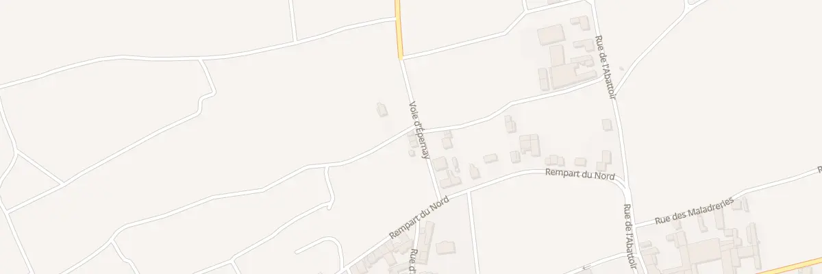 Plan du 73 Voie d’Epernay à Avize