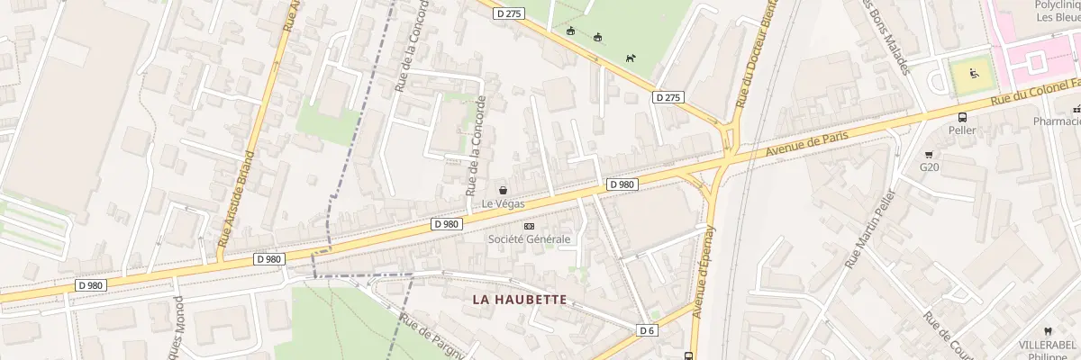 Plan du 70 Av de Paris à Reims