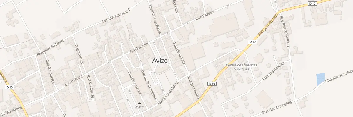 Plan du 12 Rue de la Paix à Avize