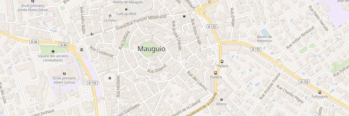Plan du 179 Rue de la Motte à Mauguio