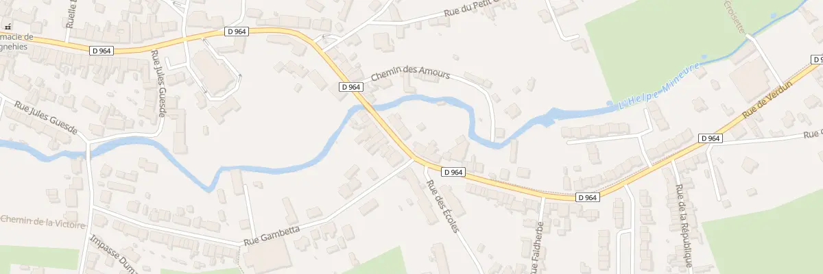 Plan du 36 Rue Camille Desmoulins à Wignehies