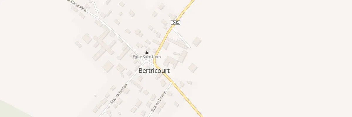 Plan du 3 Le Pignon Blanc à Bertricourt