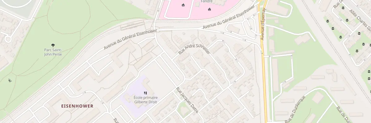 Plan du 4 Rue André Schneiter à Reims