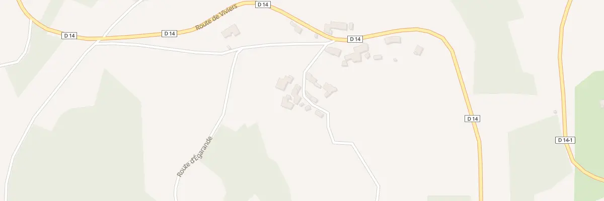 Plan du 9000 Viviers à Estivareilles