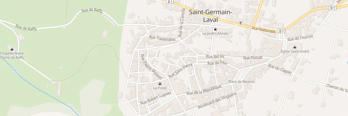 Plan du 56 Pl de la Madeleine à Saint-Germain-Laval