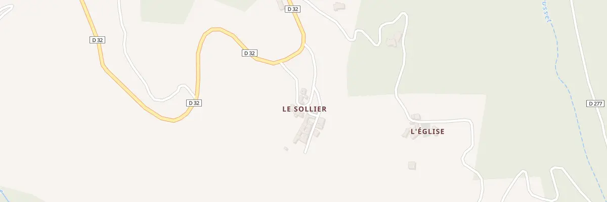 Plan du 5022 Sollier à Soustelle