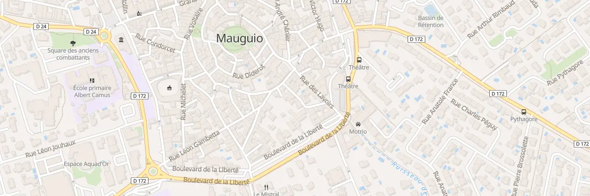 Plan du 9281 Rue de la Paix à Mauguio