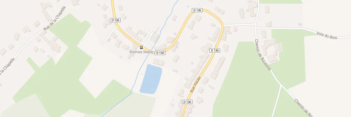 Plan du 22 Rue du Pont de Pierre à Élesmes