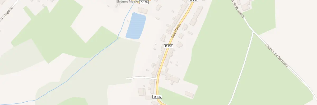 Plan du 34 Rue Haute à Élesmes
