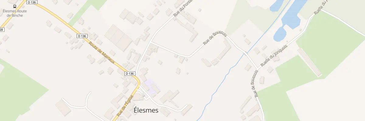 Plan du 6 Rue de Boussois à Élesmes