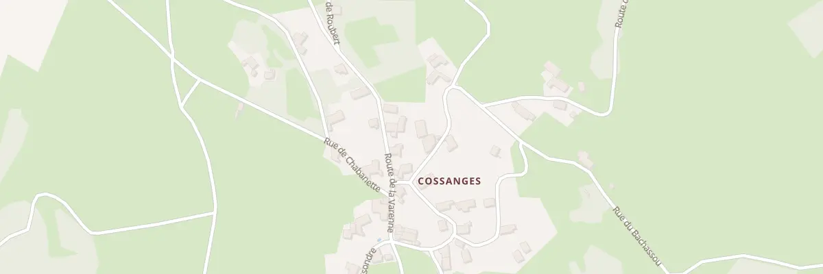 Plan du 5177 Cossanges à Salettes