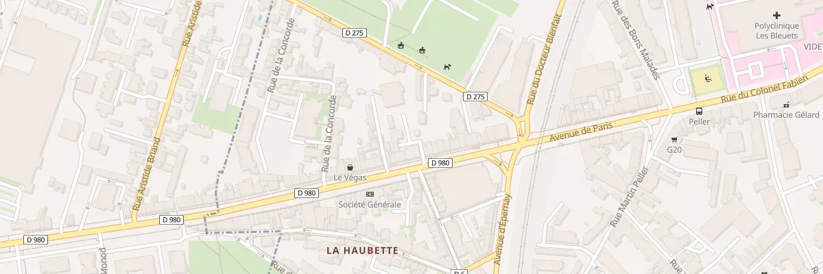 Plan du 60 Av de Paris à Reims