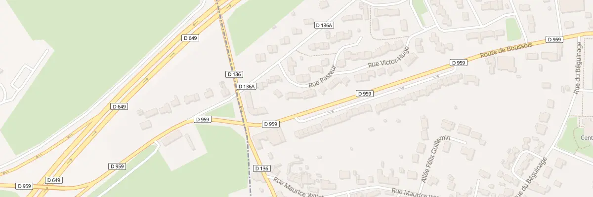 Plan du 6 Rue Victor Hugo à Assevent