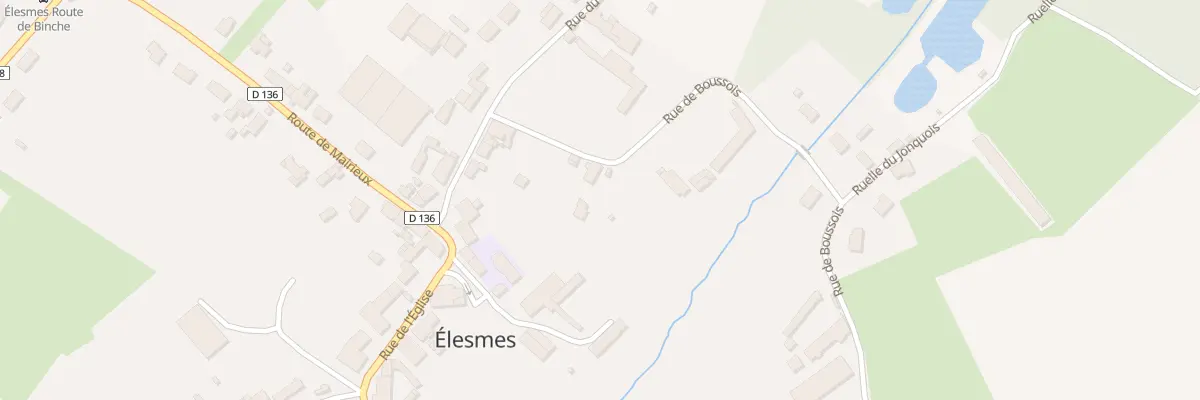 Plan du 8 Rue de Boussois à Élesmes