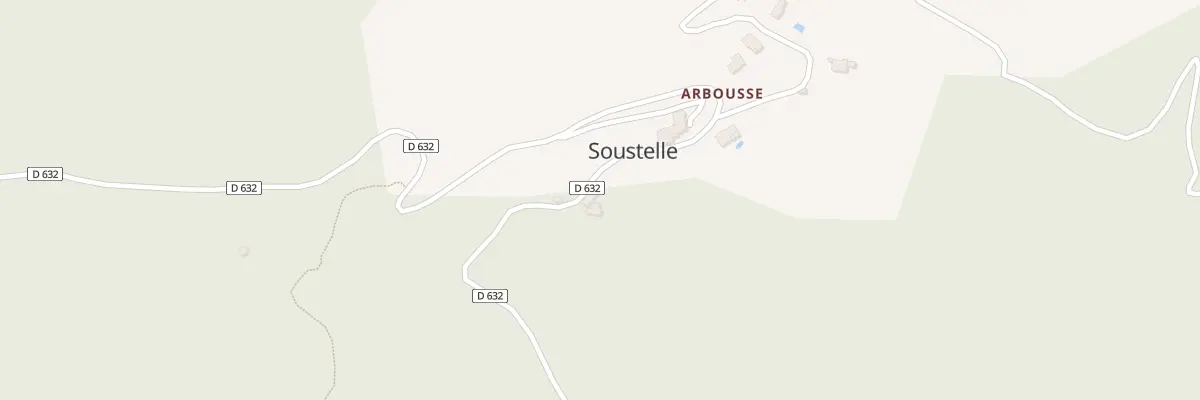 Plan du 5037 La Cledette à Soustelle