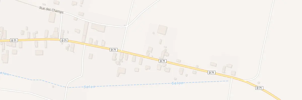 Plan du 29 Rte d’Arcis à Salon