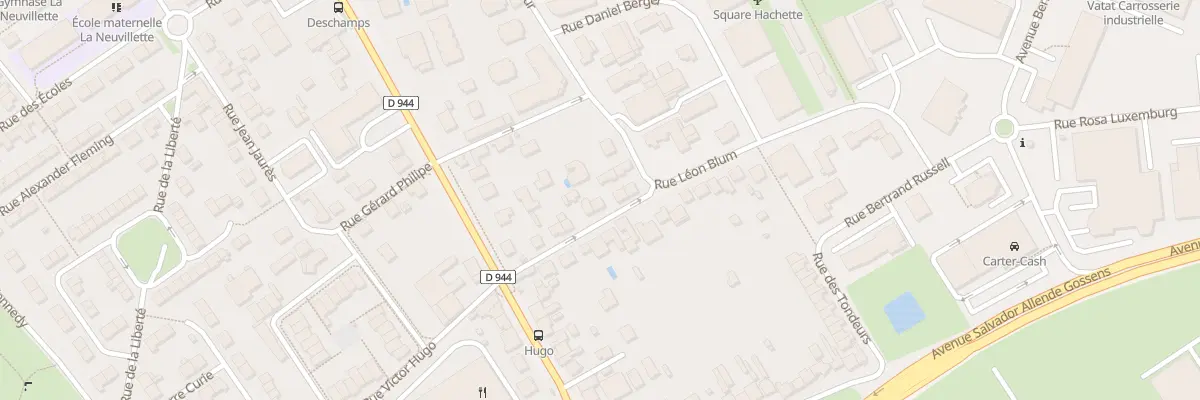 Plan du 9 Rue Leon Blum Neuv à Reims