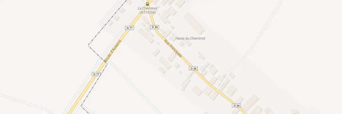 Plan du 6 Rue Principale à Crésantignes